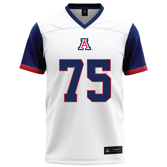 Arizona - NCAA Football : Ty Buchanan - White Football Jersey-0