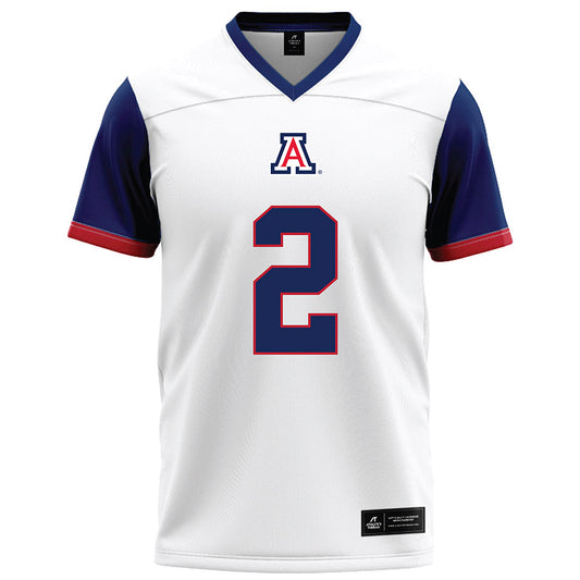 Arizona - NCAA Football : Daylen Austin - White Football Jersey-0