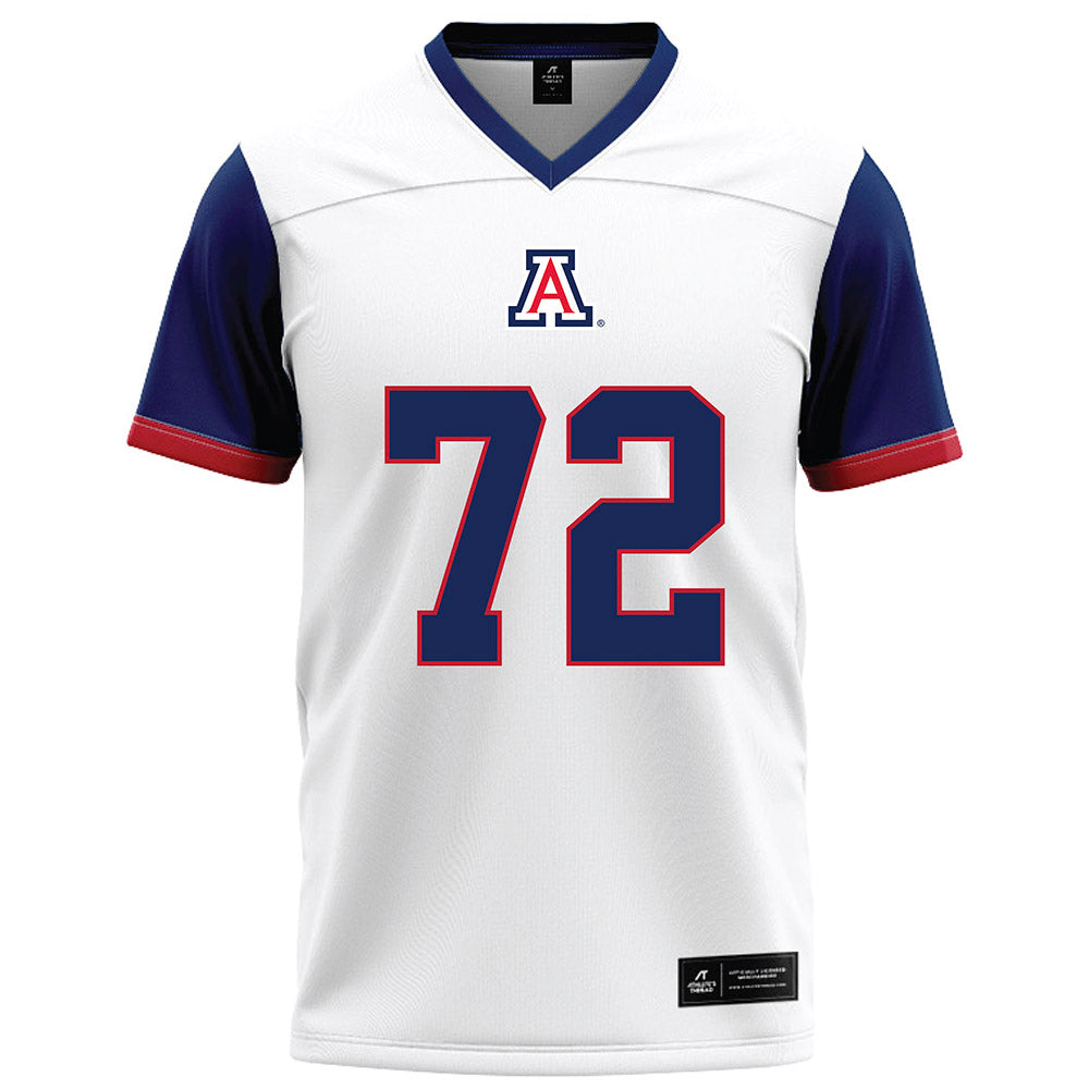 Arizona - NCAA Football : Louis Akpa - White Football Jersey-0