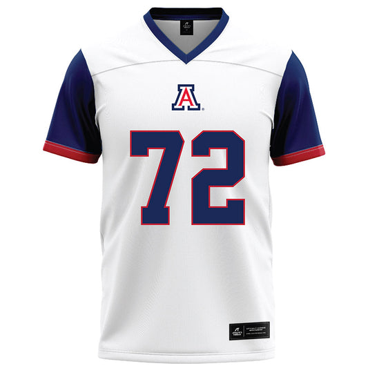Arizona - NCAA Football : Louis Akpa - White Football Jersey-0