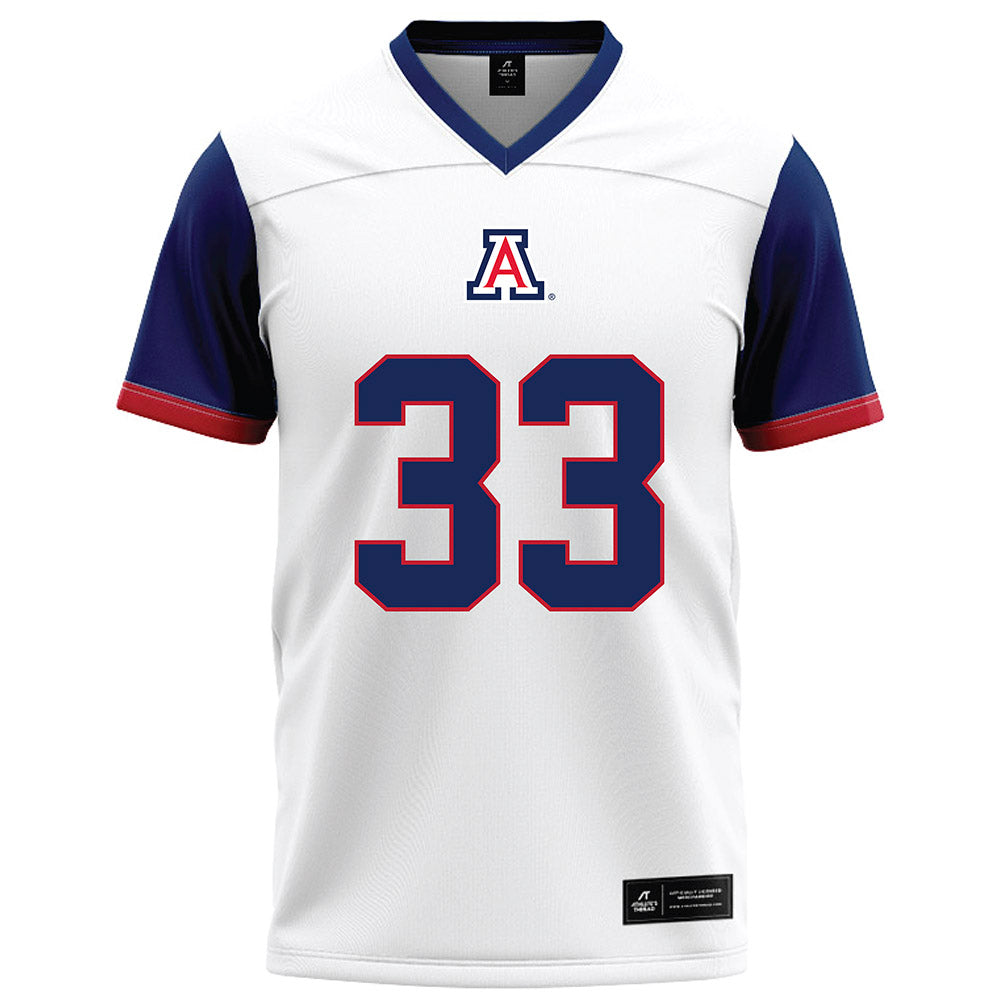 Arizona - NCAA Football : Tyler Prasuhn - White Football Jersey-0