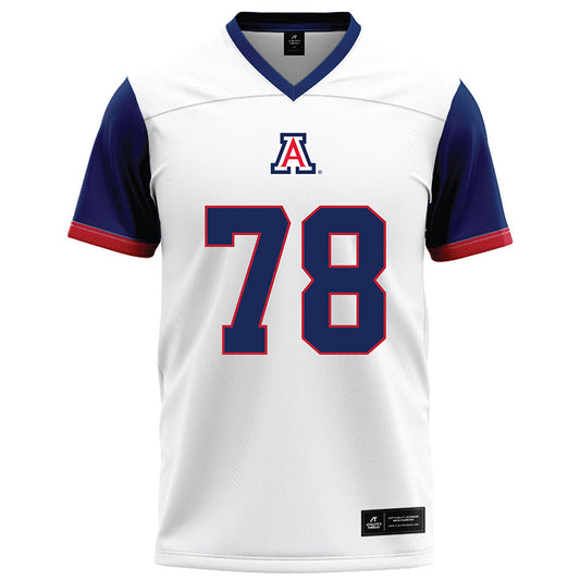 Arizona - NCAA Football : Grayson Stovall - White Football Jersey-0