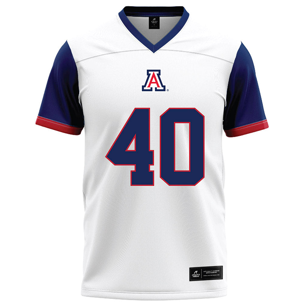 Arizona - NCAA Football : Brandon Craddock - White Football Jersey-0