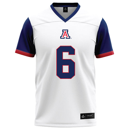 Arizona - NCAA Football : Taye Brown - White Football Jersey
