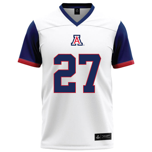 Arizona - NCAA Football : Gianni Edwards - White Football Jersey-0