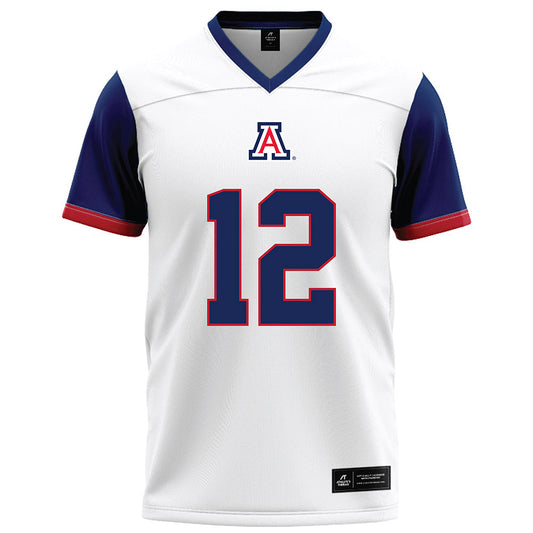 Arizona - NCAA Football : Genesis Smith - White Football Jersey-0