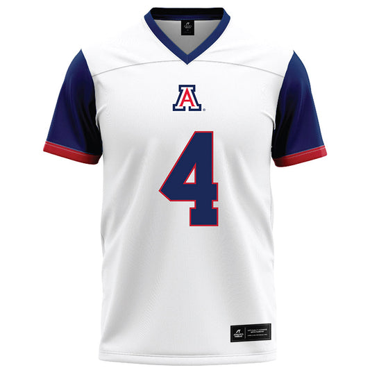 Arizona - NCAA Football : Kris Hutson - White Football Jersey-0