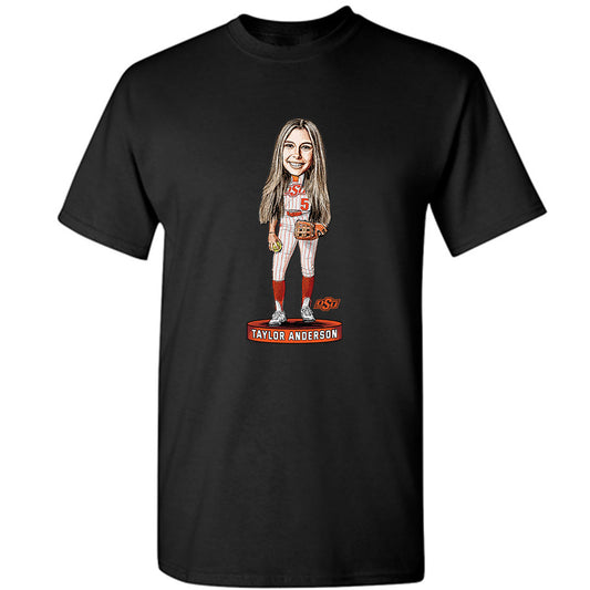 Oklahoma State - NCAA Softball : Taylor Anderson - T-Shirt Individual Caricature