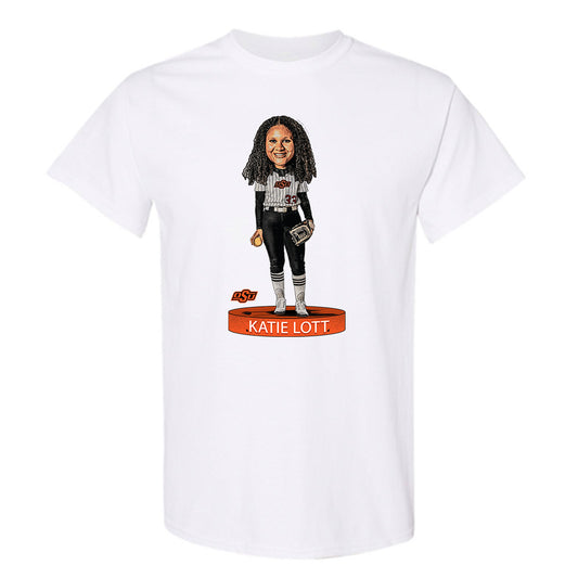 Oklahoma State - NCAA Softball : Katie Lott - T-Shirt Individual Caricature