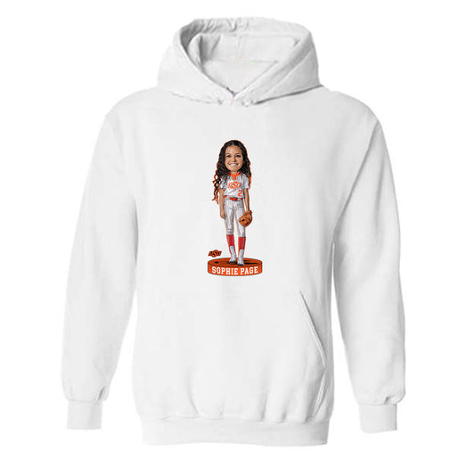 Oklahoma State - NCAA Softball : Sophie Page - Hooded Sweatshirt Individual Caricature