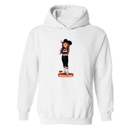 Oklahoma State - NCAA Softball : Micaela Wark - Hooded Sweatshirt Individual Caricature