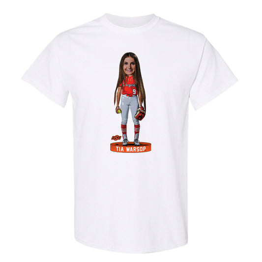 Oklahoma State - NCAA Softball : Tia Warsop - T-Shirt Individual Caricature