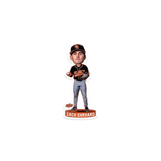 Oklahoma State - NCAA Baseball : Zach Ehrhard - Sticker Individual Caricature