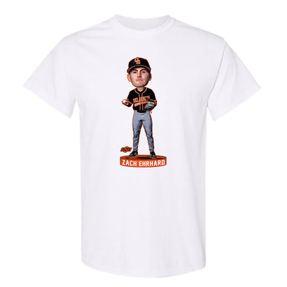 Oklahoma State - NCAA Baseball : Zach Ehrhard - T-Shirt Individual Caricature