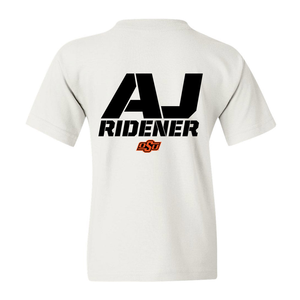 Oklahoma State - NCAA Football : AJ Ridener - Youth T-Shirt Fashion Shersey