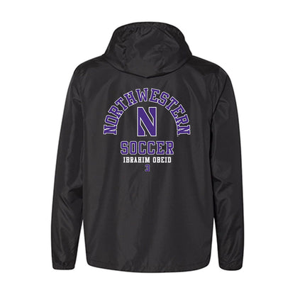 Northwestern - NCAA Men's Soccer : Ibrahim Obeid - Windbreaker-1