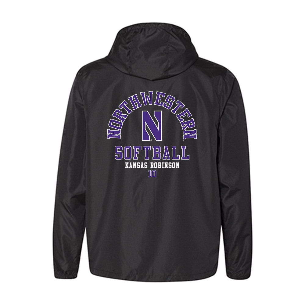 Northwestern - NCAA Softball : Kansas Robinson - Windbreaker-1