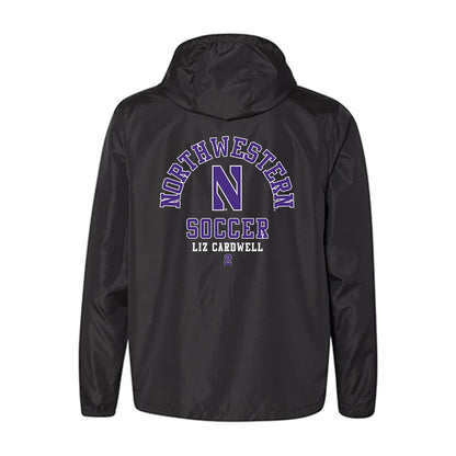 Northwestern - NCAA Women's Soccer : Liz Cardwell - Windbreaker-1