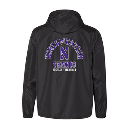 Northwestern - NCAA Men's Tennis : Presley Thieneman - Windbreaker-1