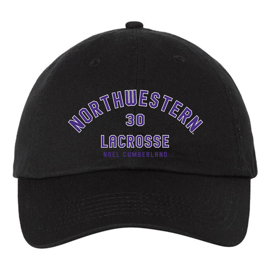 Northwestern - NCAA Women's Lacrosse : Noel Cumberland - Dad Hat