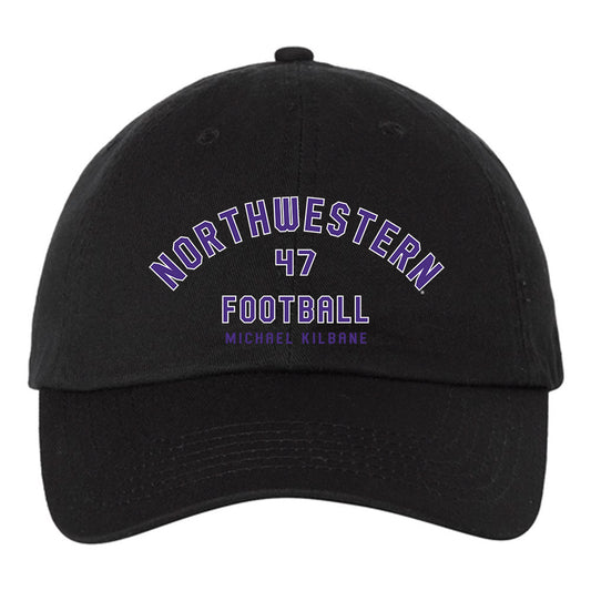 Northwestern - NCAA Football : Michael Kilbane - Dad Hat