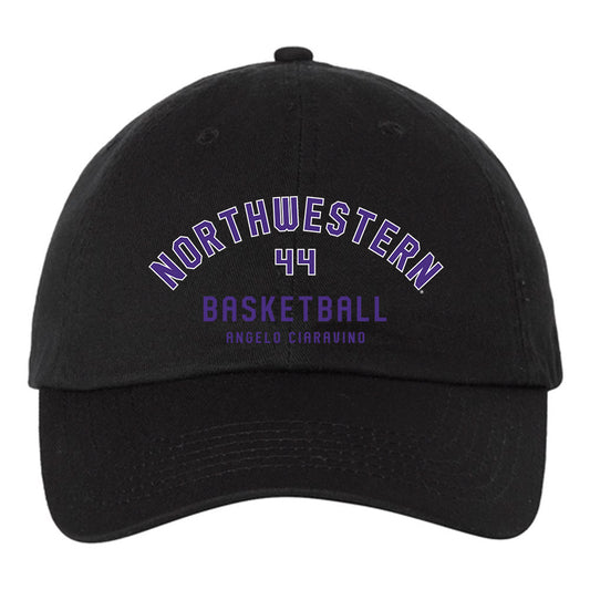 Northwestern - NCAA Men's Basketball : Angelo Ciaravino - Dad Hat