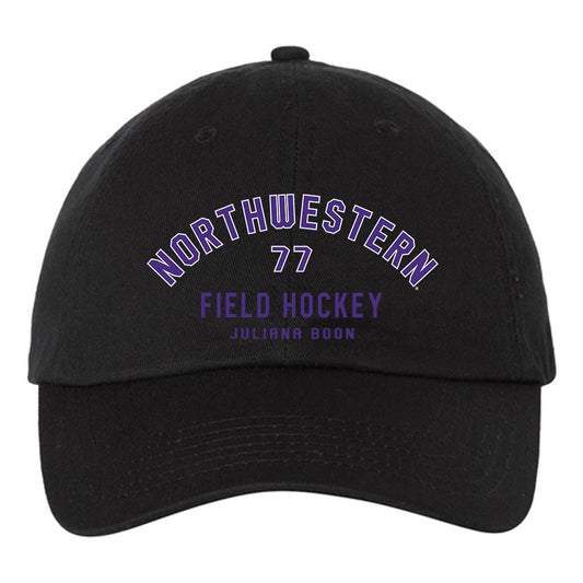 Northwestern - NCAA Women's Field Hockey : Juliana Boon - Dad Hat