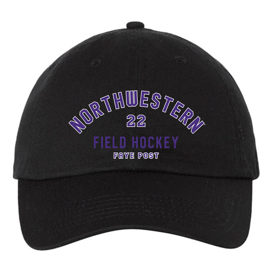 Northwestern - NCAA Women's Field Hockey : Faye Post - Dad Hat