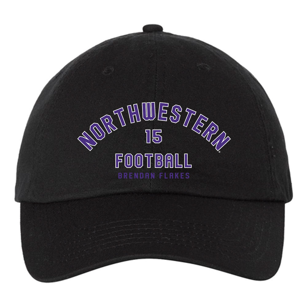 Northwestern - NCAA Football : Brendan Flakes - Dad Hat