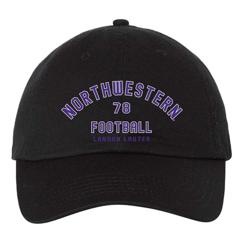 Northwestern - NCAA Football : Landon Lauter - Dad Hat