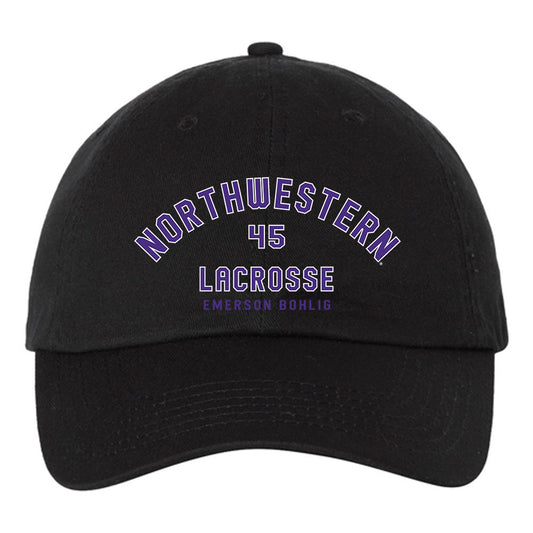 Northwestern - NCAA Women's Lacrosse : Emerson Bohlig - Dad Hat
