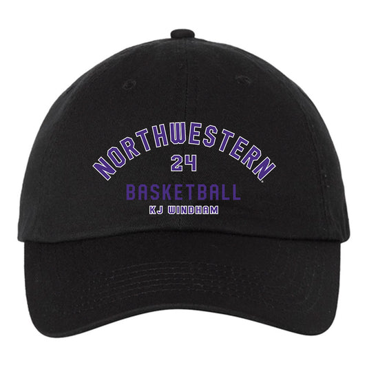 Northwestern - NCAA Men's Basketball : KJ Windham - Dad Hat