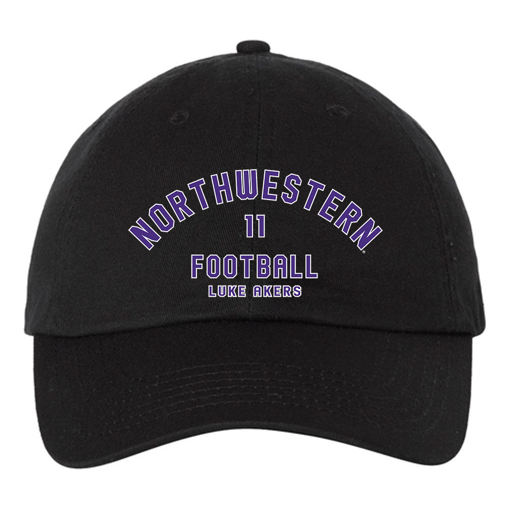 Northwestern - NCAA Football : Luke Akers - Dad Hat