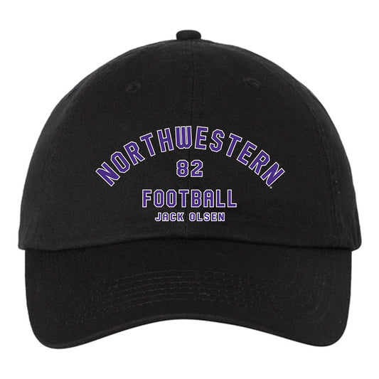 Northwestern - NCAA Football : Jack Olsen - Dad Hat