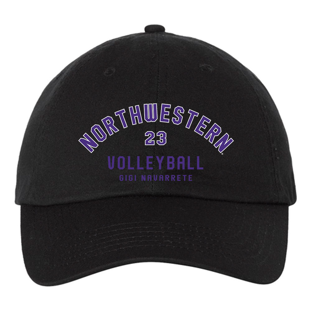 Northwestern - NCAA Women's Volleyball : Gigi Navarrete -  Dad Hat