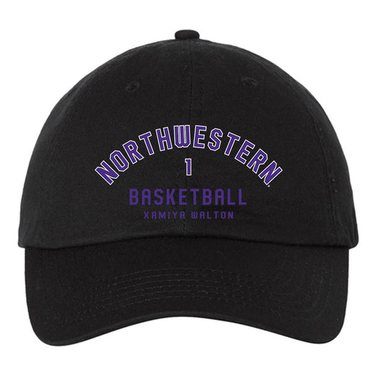 Northwestern - NCAA Women's Basketball : Xamiya Walton - Dad Hat