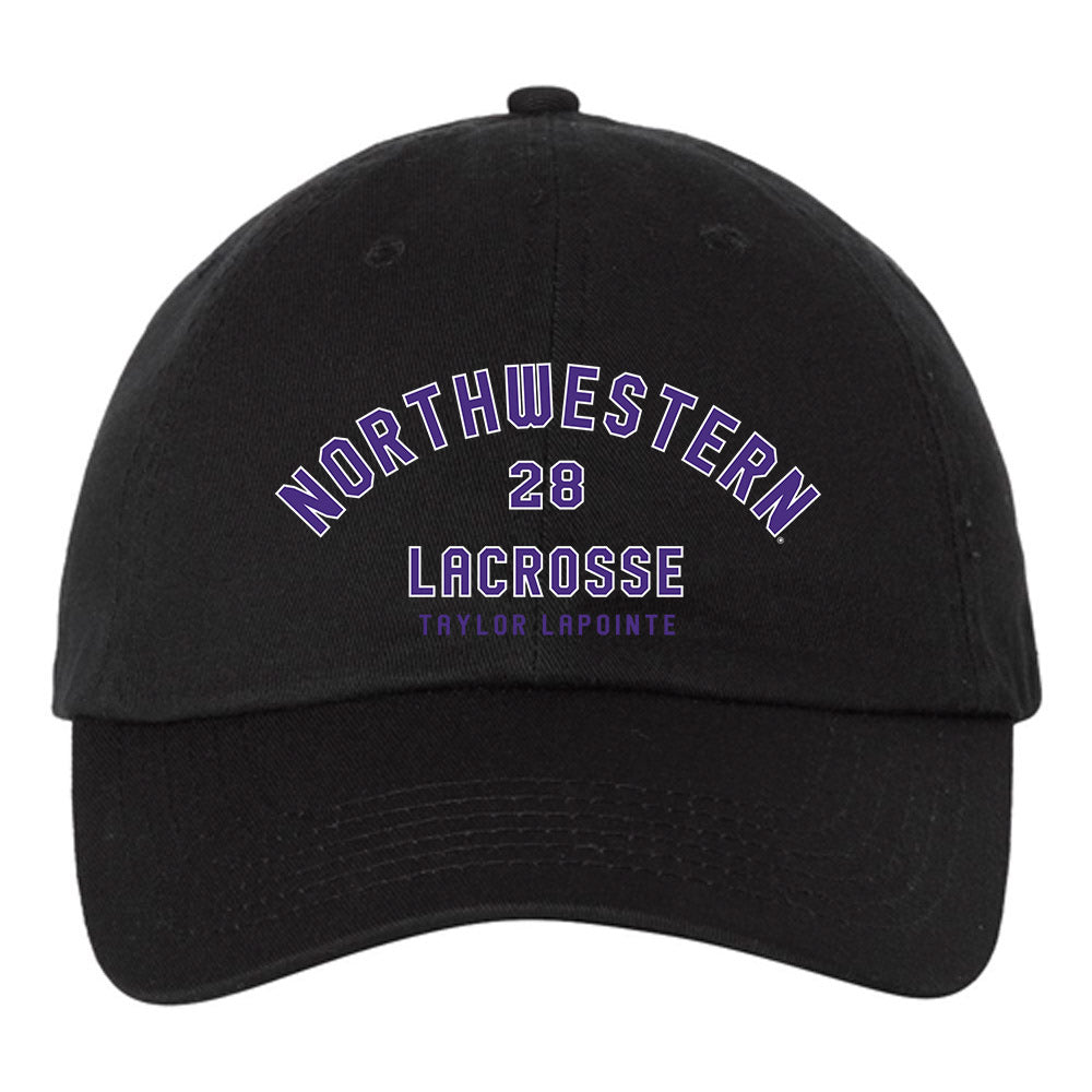 Northwestern - NCAA Women's Lacrosse : Taylor Lapointe - Dad Hat
