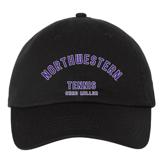 Northwestern - NCAA Men's Tennis : Chad Miller -  Dad Hat