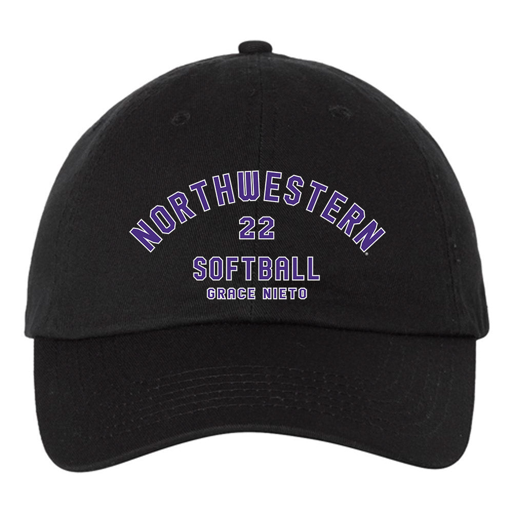 Northwestern - NCAA Softball : Grace Nieto - Dad Hat