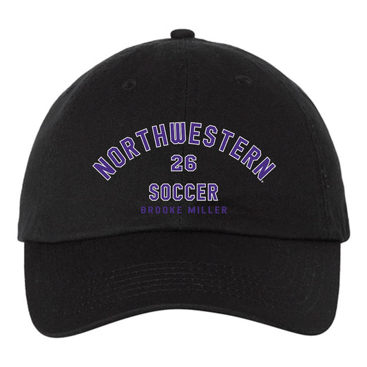 Northwestern - NCAA Women's Soccer : Brooke Miller - Dad Hat