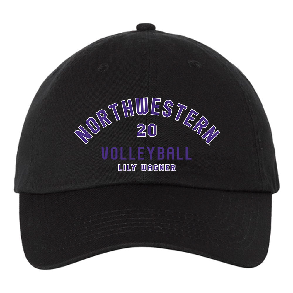 Northwestern - NCAA Women's Volleyball : Lily Wagner - Dad Hat