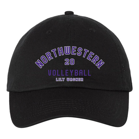 Northwestern - NCAA Women's Volleyball : Lily Wagner - Dad Hat