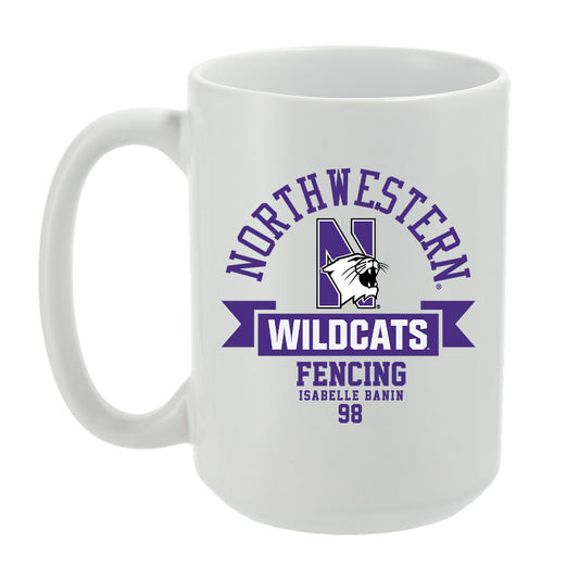 Northwestern - NCAA Women's Fencing : Isabelle Banin -  Coffee Mug