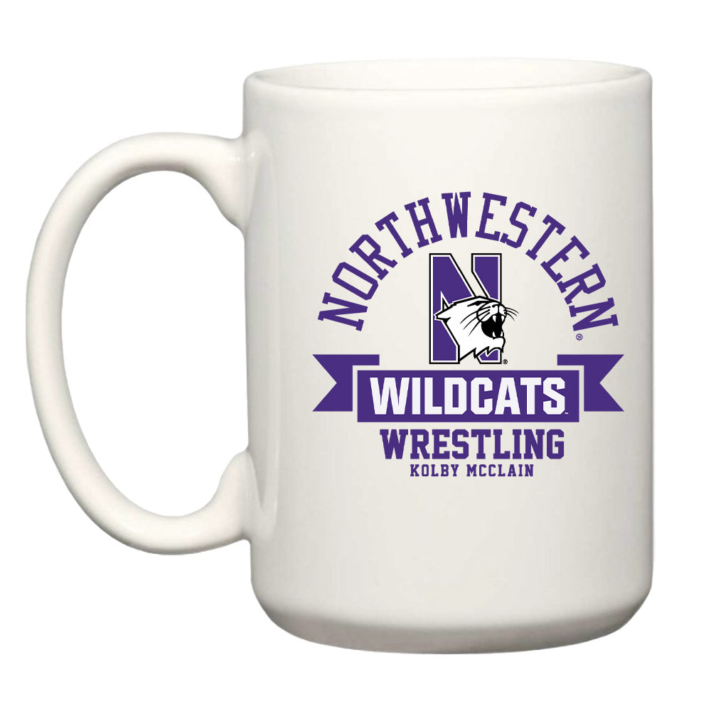 Northwestern - NCAA Wrestling : Kolby McClain -  Coffee Mug