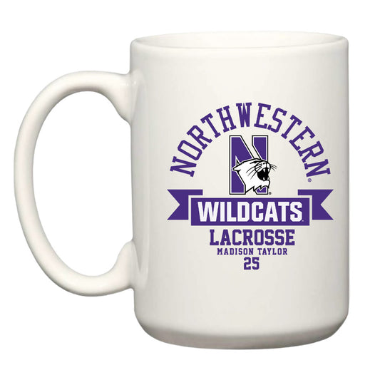 Northwestern - NCAA Women's Lacrosse : Madison Taylor - Mug