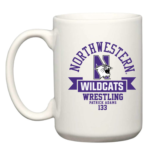 Northwestern - NCAA Wrestling : Patrick Adams -  Coffee Mug