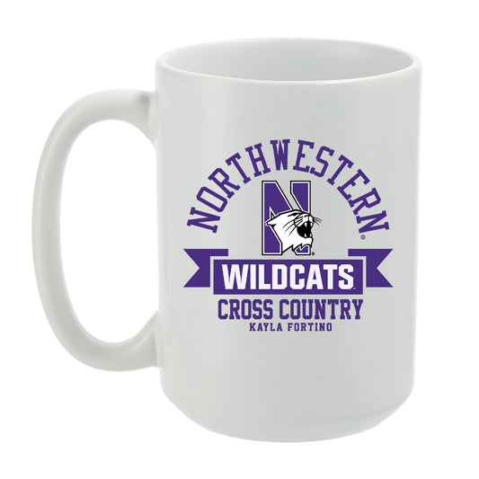 Northwestern - NCAA Women's Cross Country : Kayla Fortino -  Coffee Mug