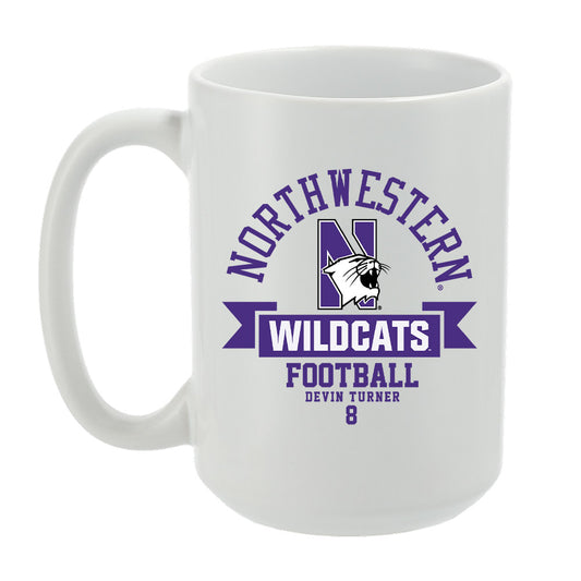 Northwestern - NCAA Football : Devin Turner - Mug