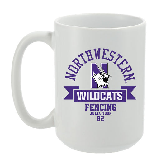 Northwestern - NCAA Women's Fencing : Julia Yoon -  Coffee Mug