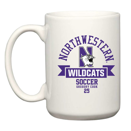 Northwestern - NCAA Men's Soccer : Gregory Cook - Mug